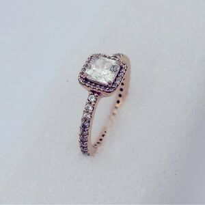 Pandora Golden CZ Ring